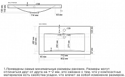 Misty Мебель для ванной Ингрид 90 подвесная белая – фотография-14